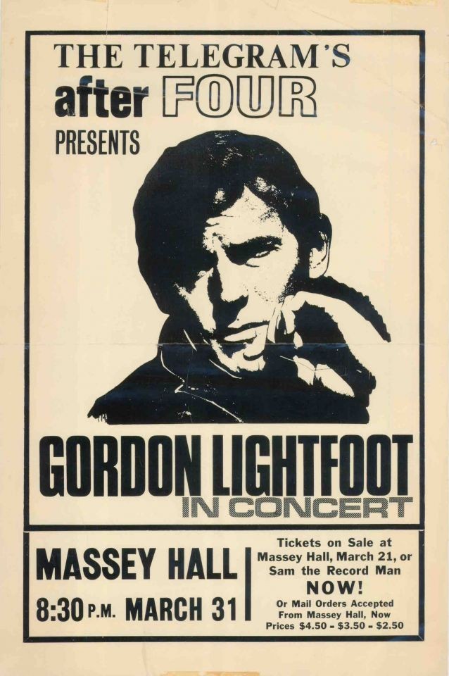 Gordon Lightfoot And Massey Hall Gordon Lightfoot Book Music And More